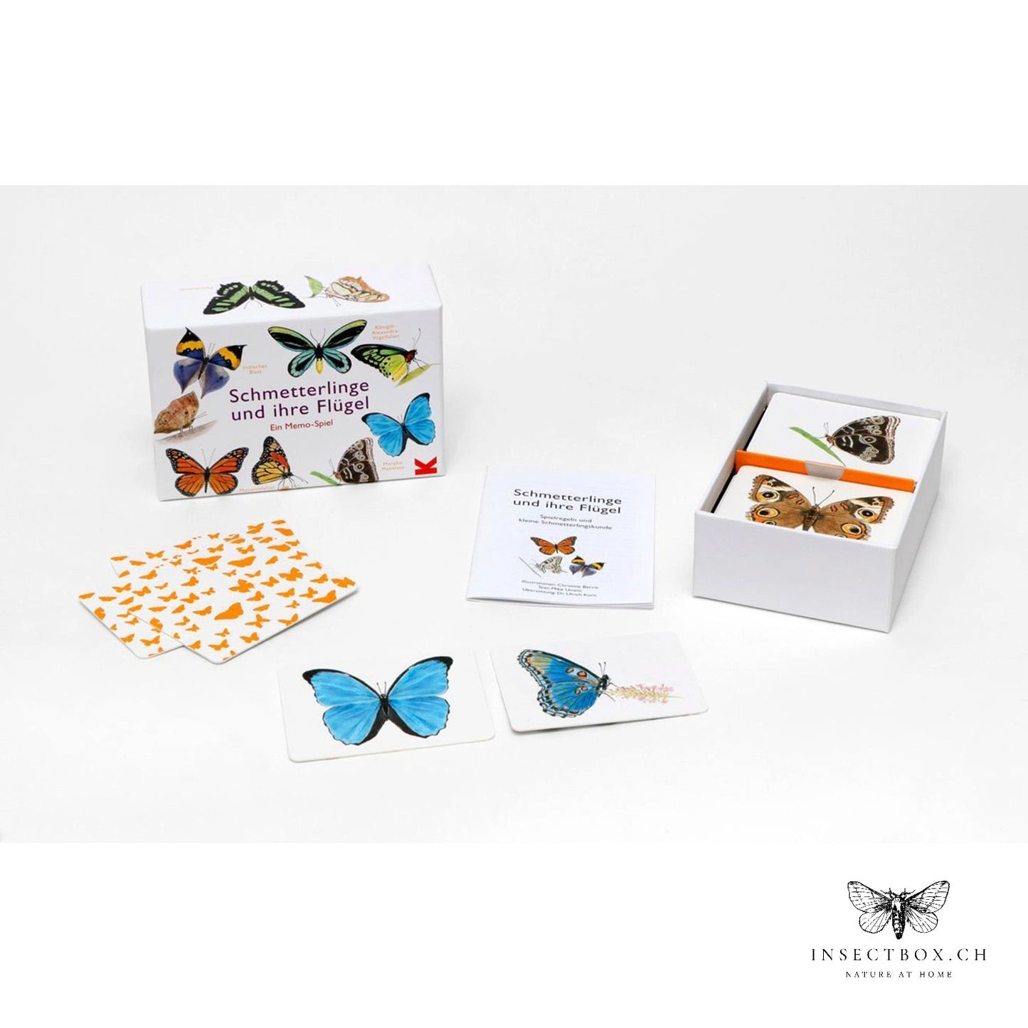 Butterflies and their wings - a memory game - 6 - 88 years.